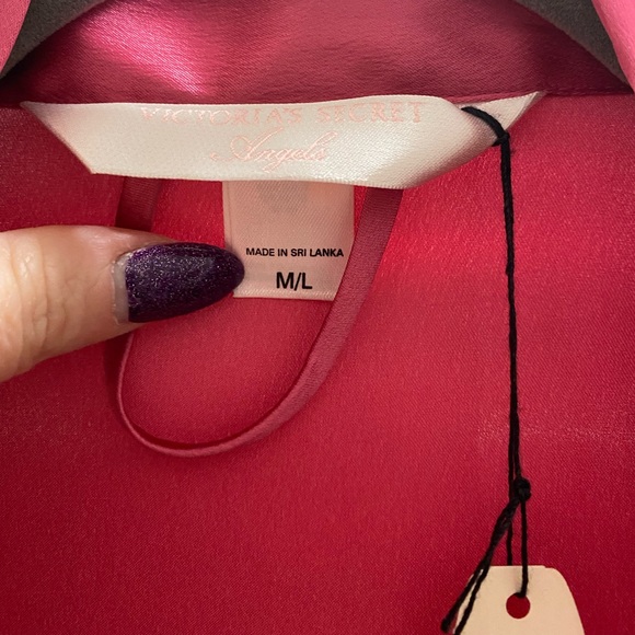 NWT Victoria’s Secret Angels Robe Size M/L - Picture 4 of 11